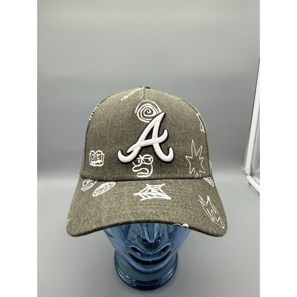 New Era 9Forty Atlanta Braves M-Crown A Frame Snapback Adjustable Hat NWT